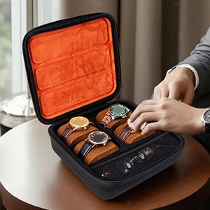 Watch Storage Case Watches Organizer EVA, Gift with Zipper Protection, - Picture 1 of 5
