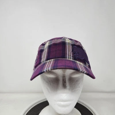 Gorra Puma Gorra Correa Trasera Púrpura Cuadros Bordada Gato OSFA Hombres Informal Ropa de Calle Foto 1 de 4