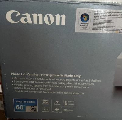 Canon PIXMA IP6310D Digital Photo Inkjet Printer New In Box - Image 1 of 4