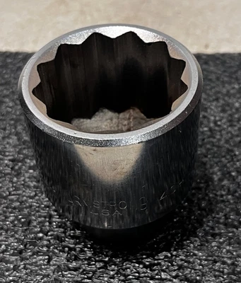 Armstrong 40-146 46mm 3/4" Drive 12 Point Chrome  Socket USA - Image 1 of 4