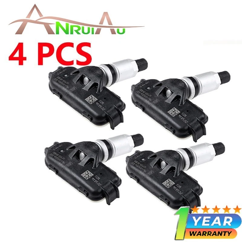 4PCS TPMS Tire Pressure Sensor for Hyundai Elantra 2010-2014 52933-3X300 433MHz Foto 1 de 4