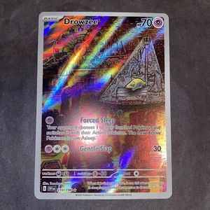 Drowzee 210/198 Sv01: Scarlet & Violet Base Set Holo Full Art PACK FRESH Rare NM - Imagen 1 de 14