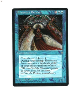 Magic the Gathering Illusionary Presence SP/NM - Ice Age Magic the Gathering ~ Envío gratuito ~ - Imagen 1 de 2