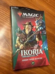 Magic The Gathering Ikoria Lair Of Behemoths Green Theme Booster. New. 35 Cards. - Picture 1 of 2