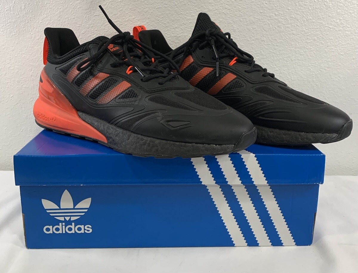 adidas ZX 2K Boost Black Solar Red for Sale | Authenticity adidas ZX 2K Boost Black Solar Red for Sale | Authenticity