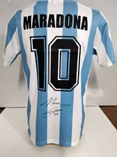 ARGENTINA DIEGO ARMANDO MARADONA Autografata MARADONA Signed Autograph