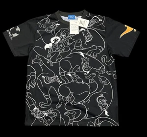 Disney x Tokyo Aladdin Genie T-shirt All Over Print Sz L Jasmine AOP Rare - Picture 1 of 11