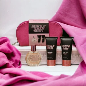 Set de regalo Tío Sam para mujer 30 ml EdT Spray - 50 ml gel de ducha - 50 ml loción corporal - Imagen 1 de 4