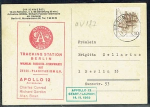 Spazio-USA- Volo Apollo 12-Tracking Station Planetario di Berlino 14/11/69 - Foto 1 di 1