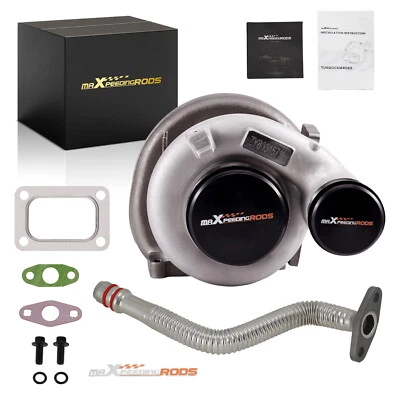Turbo con tubo de línea de retorno de aceite para Dodge Ram 2500 3500 Cummins 6,7 L 07-12 en muy buena condición Foto 1 de 4