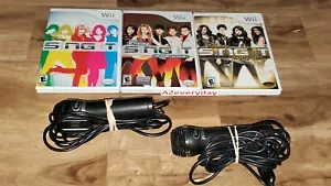 Wii Disney Sing It PARTY Hits POP-Spiel SET Karaoke KOMPLETT Kindermikrofone 1 2 - Bild 1 von 7