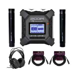Zoom F3 MultiTrack Handheld Field Recorder with 32 Bit Float Technology Bundle - Picture 1 of 12