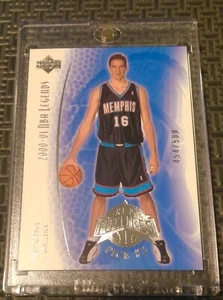 2000-01 UD Legends #130 Pau Gasol #'d 454/500 SP Redemption RC XRC HOF 🔥📈 MINT - Picture 1 of 11