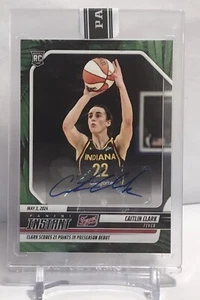 2024 Autographed Caitlin Clark Rookie Season Panini Jungle Card Number 1 - Picture 1 of 2