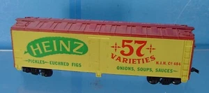 REFRIGERADO DE MADERA BE HO SCALE VINTAGE TYCO 355F HEINZ 57 40' HJHC #484 EN CAJA - Imagen 1 de 3