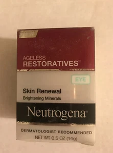 Neutrogena Ageless Restoratives Eye Skin Renewal Brightening Minerals Anti Aging - Picture 1 of 8