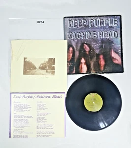 DEEP PURPLE MACHINE HEAD BS 2607 Warner Bros 1972 Vinyl LP complete poster - Picture 1 of 24