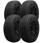 (QTY 4) 275/55R17 Kumho Road Venture APT KL51 109H SL Black Wall Tires