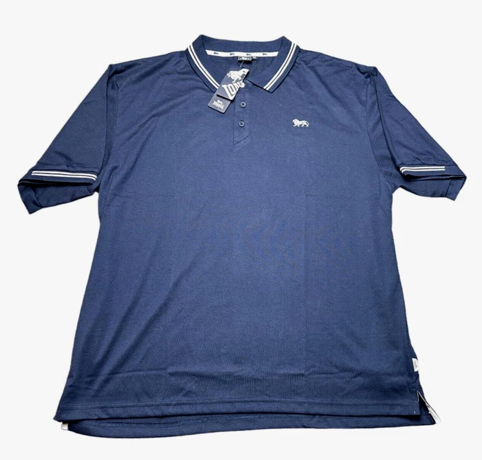 LONSDALE T-Shirt Size 3XL Navy Blue Cotton NEW Mens Stretch Top RRP £22.99 - Image 1 of 4