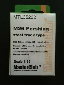 MasterClub MTL35232, ESCALA 1/35, pistas para M26 Pershing - tipo pista de acero - Imagen 1 de 1