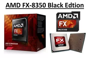 AMD FX-8350 Black Edition Octa Core Processor 4.0-4.2 GHz,Socket AM3 125W CPU - Picture 1 of 5