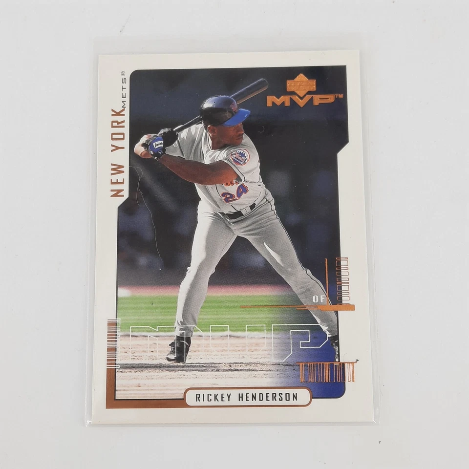 2000 Upper Deck MVP #118 Rickey Henderson New York Mets - Image 1 of 2