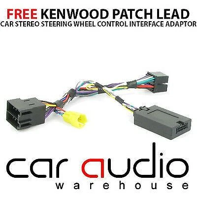 CTSRN005-KENWOOD Renault Clio Laguna Megane Modus Scenic Steering Stalk Adaptor - Image 1 of 1