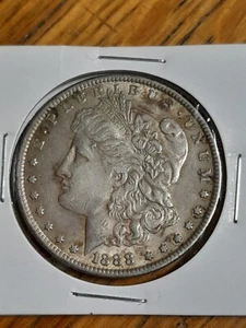 Beautiful 1888 $1 Morgan Silver Dollar - Picture 1 of 6