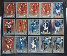 Match Attax 2007/2008 07/08 X30 Star Player Cards Bundle And Trophy Card