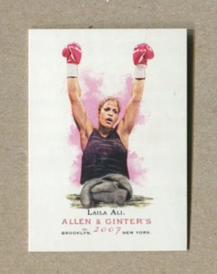 2007 Topps Allen & Ginter's World CHampions #309 LAILA ALI (RC) ...MINT! - Image 1 of 2