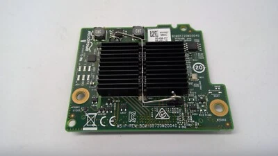 Dell MW9RC Broadcom 5720 1GB Quad Port 1GbE RNDC Blade Network Daughter Card - Image 1 of 2