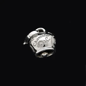 CHANTECLER CAMPANELLA SUAMEM CIONDOLO ORO BIANCO 18KT FUORI PRODUZIONE - Foto 1 di 2
