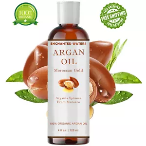 Moroccan Argan Oil 100% Pure Virgin Unrefined from Morocco Hair Nails Skin Face - Picture 1 of 9