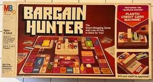 Vintage 1981 BARGAIN HUNTER Board Game MILTON BRADLEY Complete - Picture 1 of 18