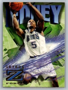 1996-97 SkyBox Z-Force Tyus Edney Sacramento Kings #74