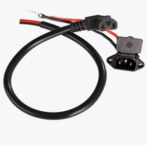 Enchufe conector de batería de bicicleta eléctrica para scooter eléctrico con enchufe de carga de cable de 12 AWG - Imagen 1 de 18