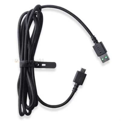 USB type C Coild Cable for Razer Huntsman TE mini Gaming Wired Keyboard - Image 1 of 4