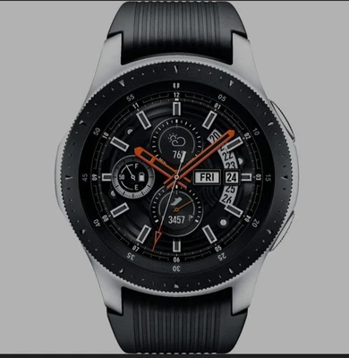 Samsung SM-R800NZSABTU Galaxy  Bluetooth Smart Watch - Silver - Image 1 of 4