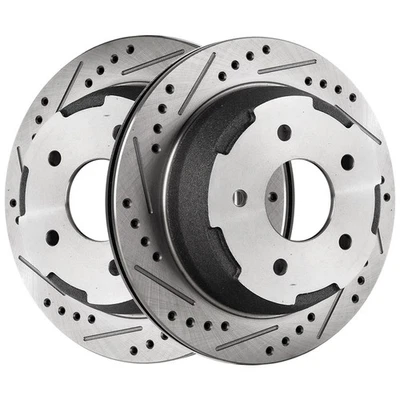 Rear Brake Disc Rotors for Chevy GMC Jimmy Chevrolet Blazer Sonoma 2004 - Image 1 of 4