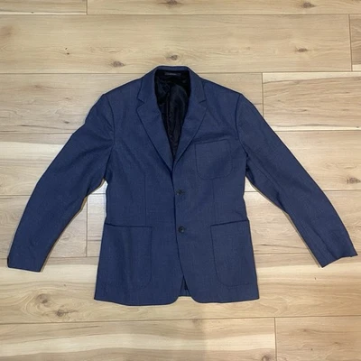 Rag & Bone Blazer Jacket Mens Size 42 Midnight Blue Pockets Sports Coat USA - Image 1 of 4