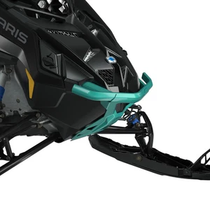 2884817-887 POLARIS MATRYX SENTRY RADIANT GREEN/TEAL FRONT BUMPER 2021-2026 NOS - Picture 1 of 9