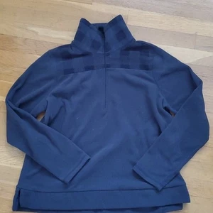 Old Navy Women's Mock zip fleece pullover Size Large gray - Picture 1 of 4