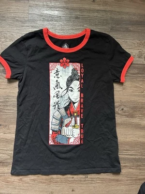 Disneyland Shanghai Mulan Girls Shirt Size Xl 14-16 - Image 1 of 4