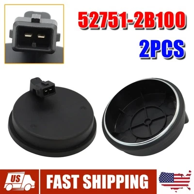 New 2pcs 52751-2B100 For 2010-2015 Kia Sorento 2WD Rear Hub Wheel Speed Sensor Foto 1 de 4