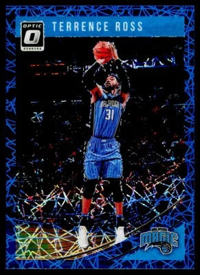 2018-19 Donruss Optic Terrence Ross 29 Blue Velocity Orlando Magic - Image 1 of 2