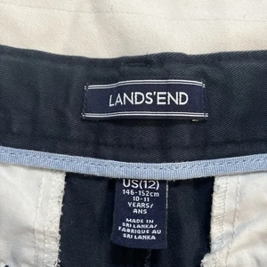 Lands End Uniform Boys Size 12 Shorts Classic Navy - Picture 1 of 4
