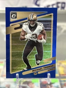 MICHAEL THOMAS 2021 PANINI DONRUSS OPTIC BLUE #/179 - Picture 1 of 2