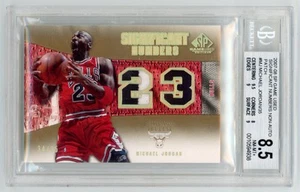 MICHAEL JORDAN 2007 Upper Deck SP Game GU Significant Numbers Patch /35 BGS 8.5 - Picture 1 of 2