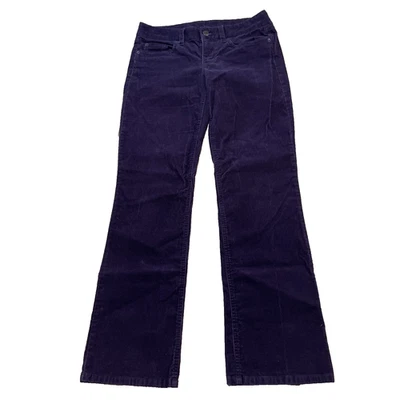 J. Pantalones de pana Crew púrpura ajuste favorito Y2k tiro medio para mujer 28S joya elástica Foto 1 de 4