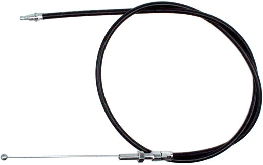MOTION PRO 1980-1986 Harley-Davidson FXWG Wide Glide NEGRO VINILO EMBRAGUE CABLE LARGO Foto 1 de 1